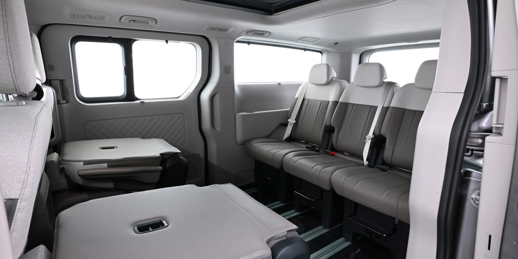 Kia PV7 Passanger Innenraum Rückbank