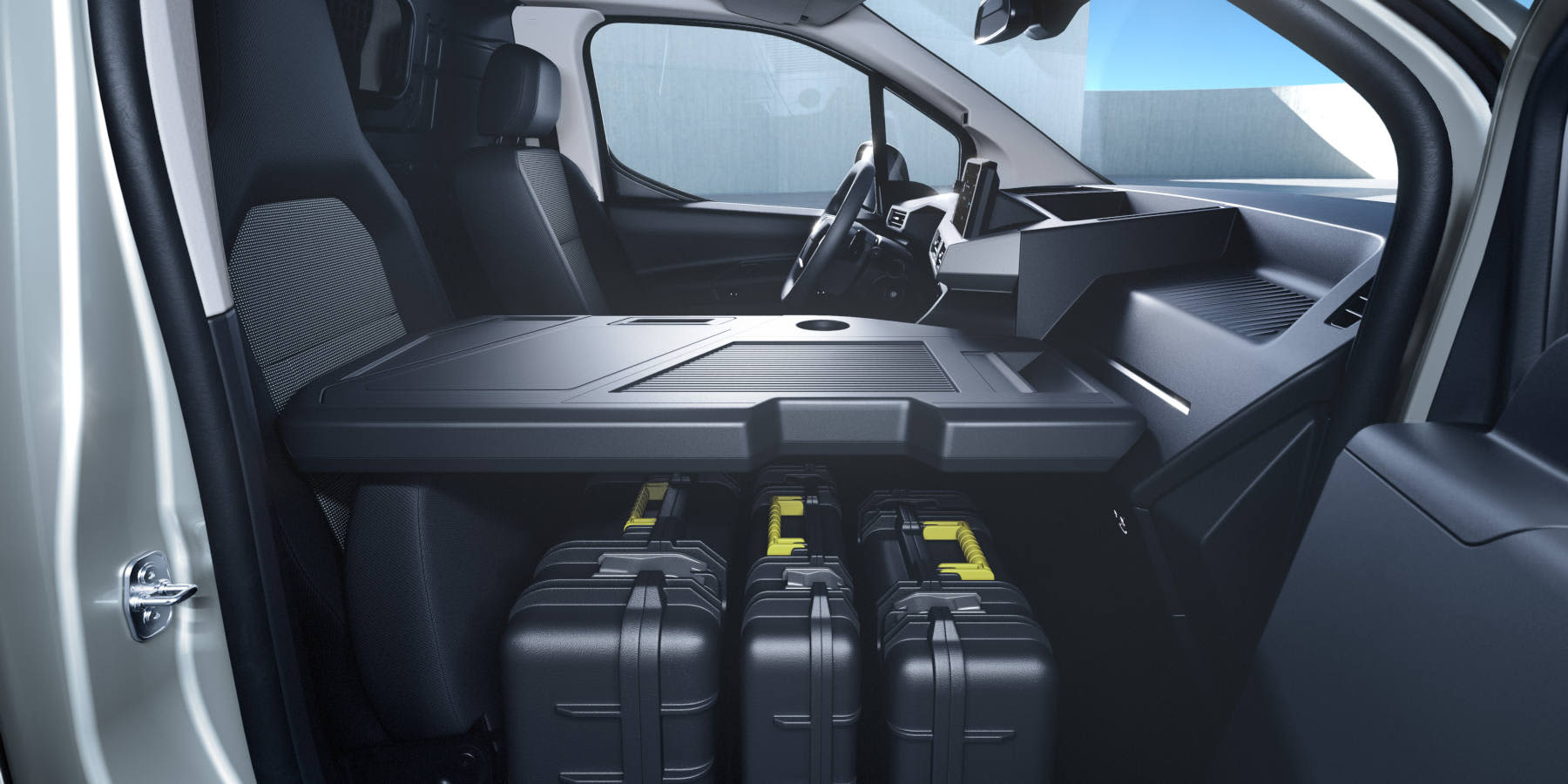 Opel Combo Start Innenraum.