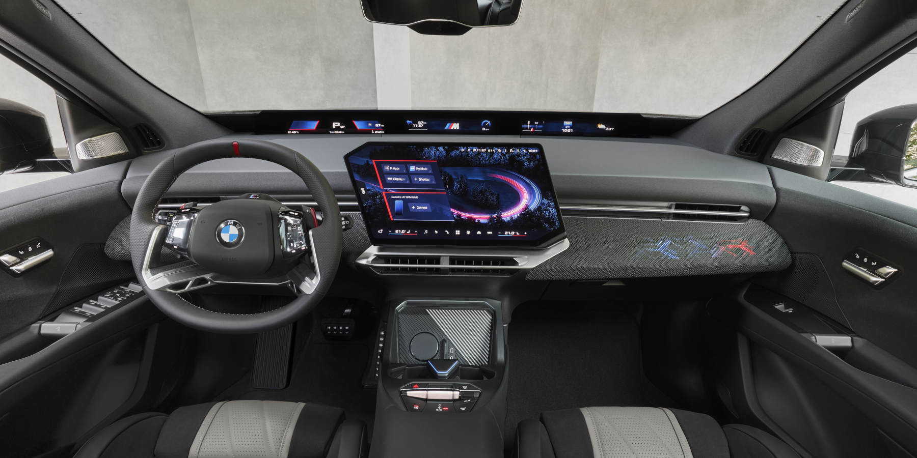 BMW iX3 M60 xDrive Innenraum Cockpit