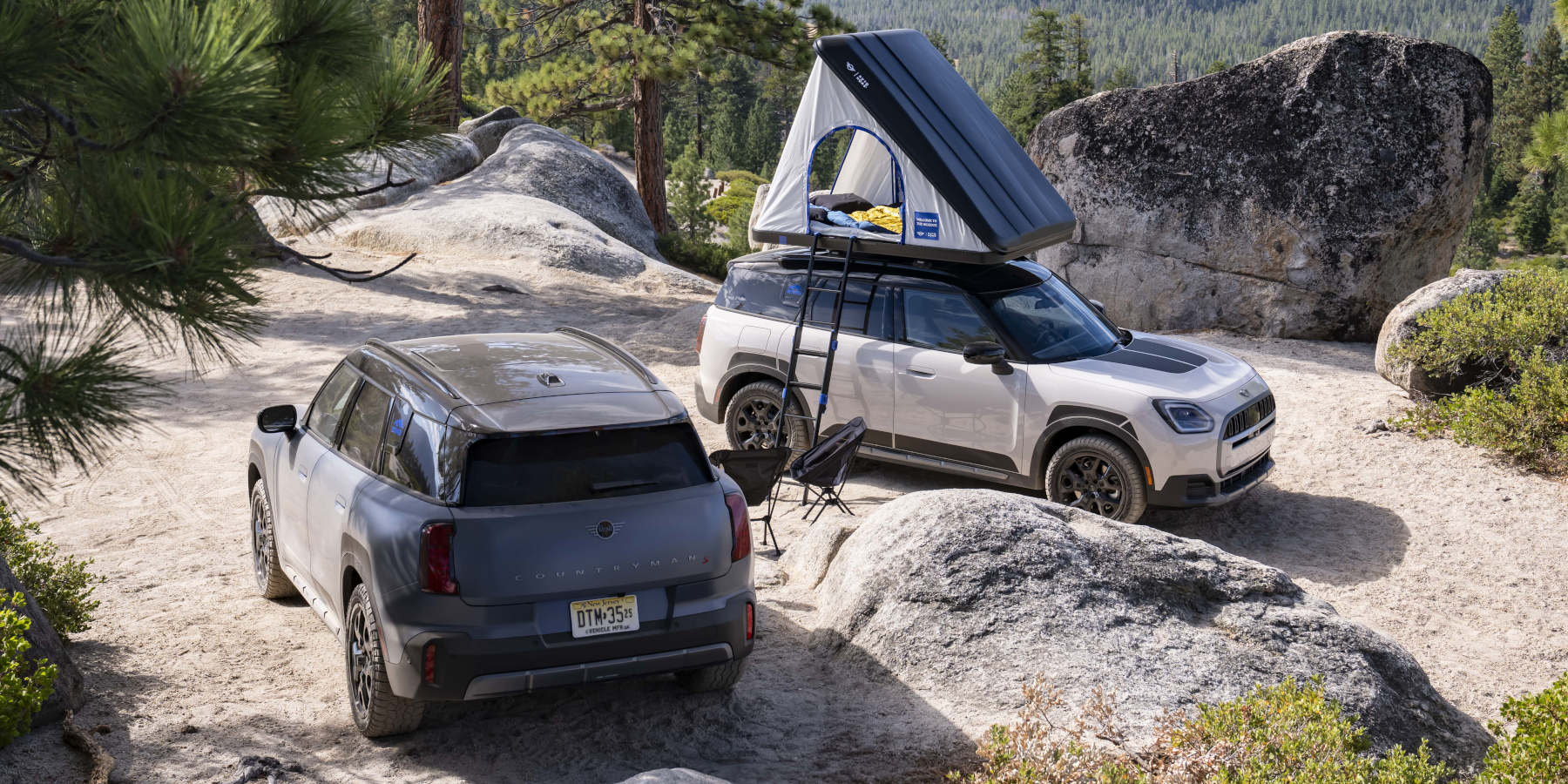MINI Countryman Untamed Edition Camping Outdoor Zelt