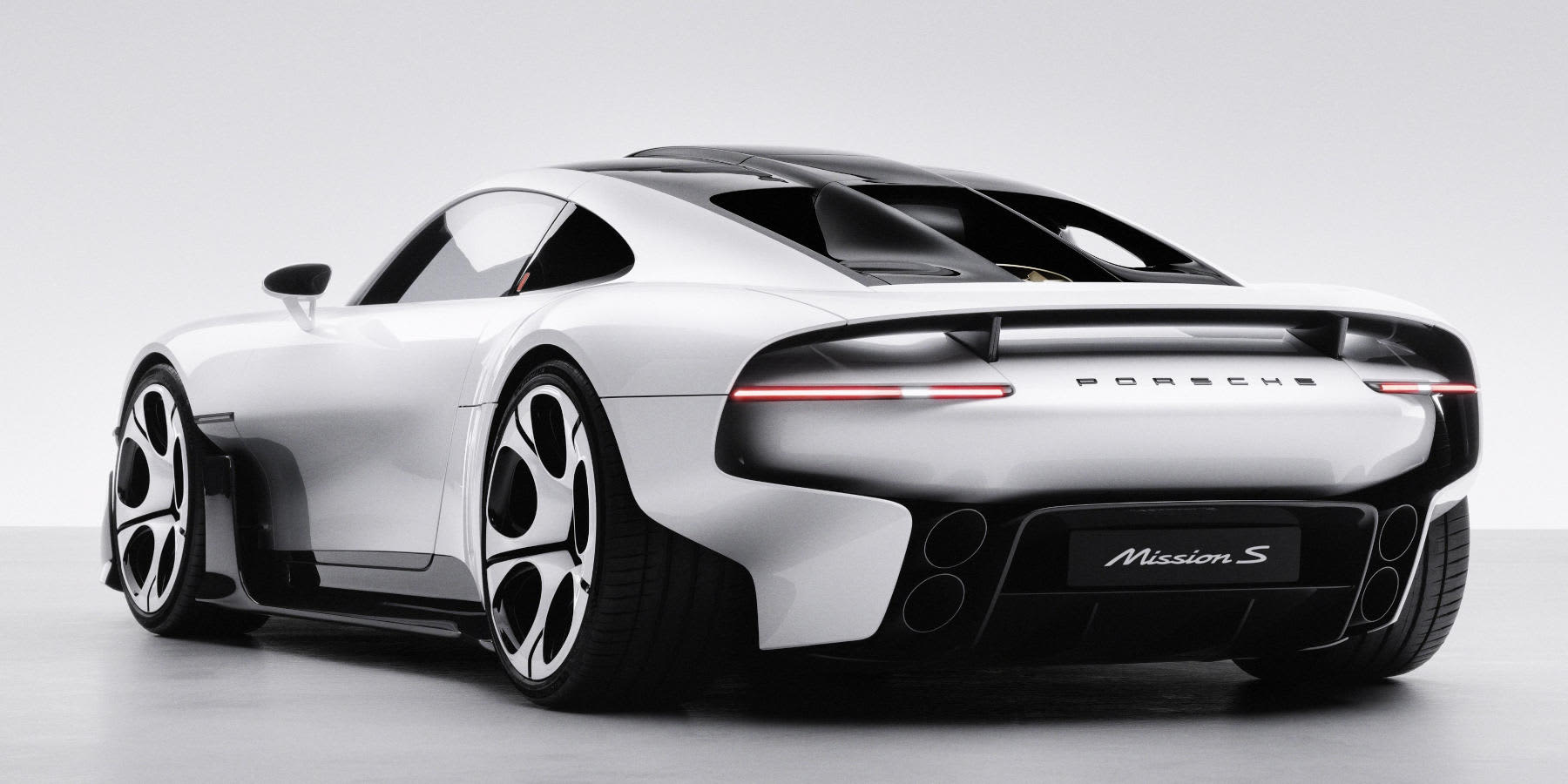 Porsche Mission S Heck