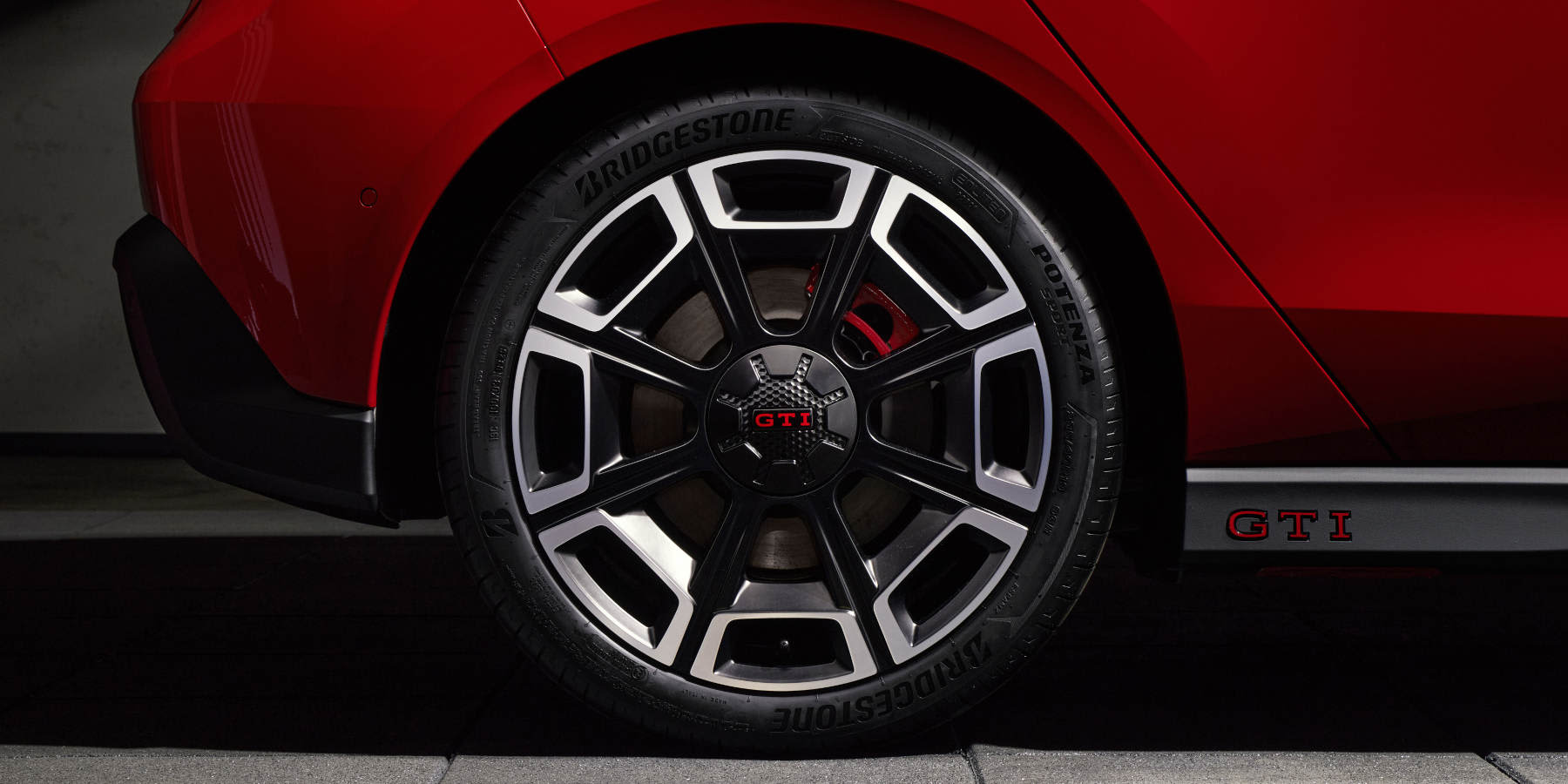 VW ID. Polo GTI Rad Felge GTI-Logo