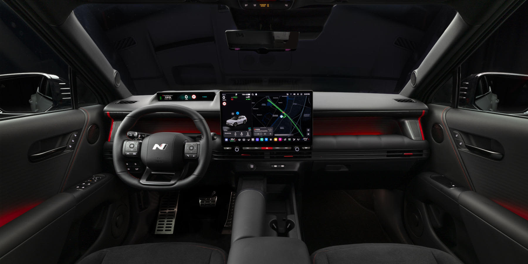 Hyundai Tucson N Line Innenraum Cockpit.
