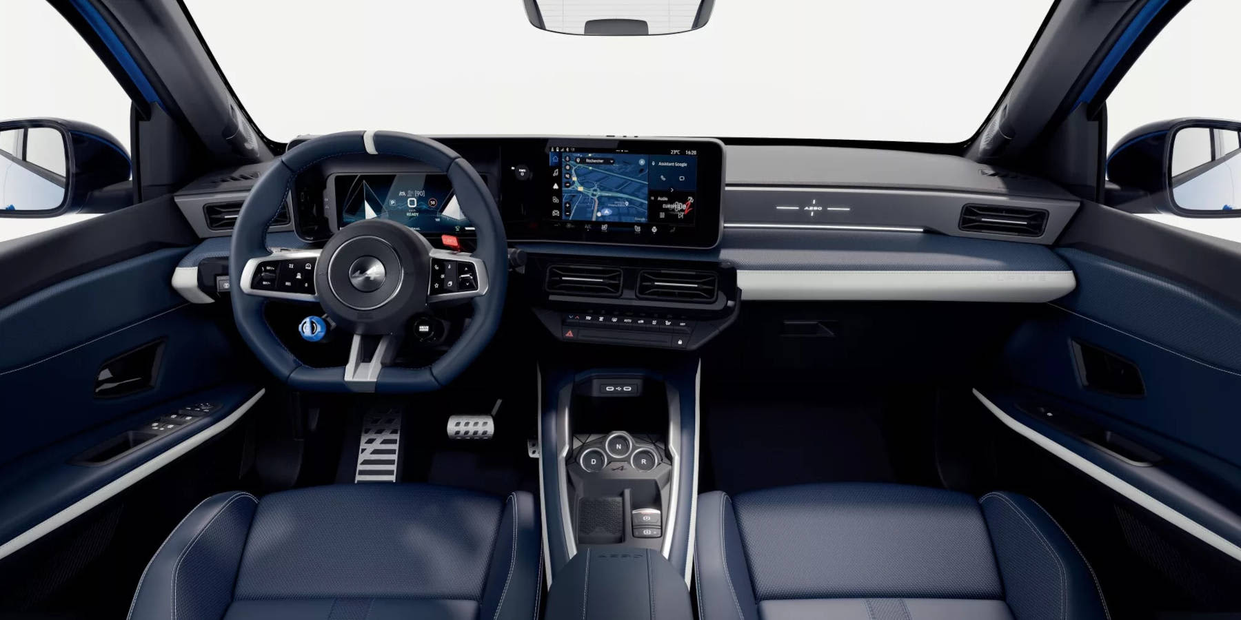 Alpine A290 Übersicht Cockpit