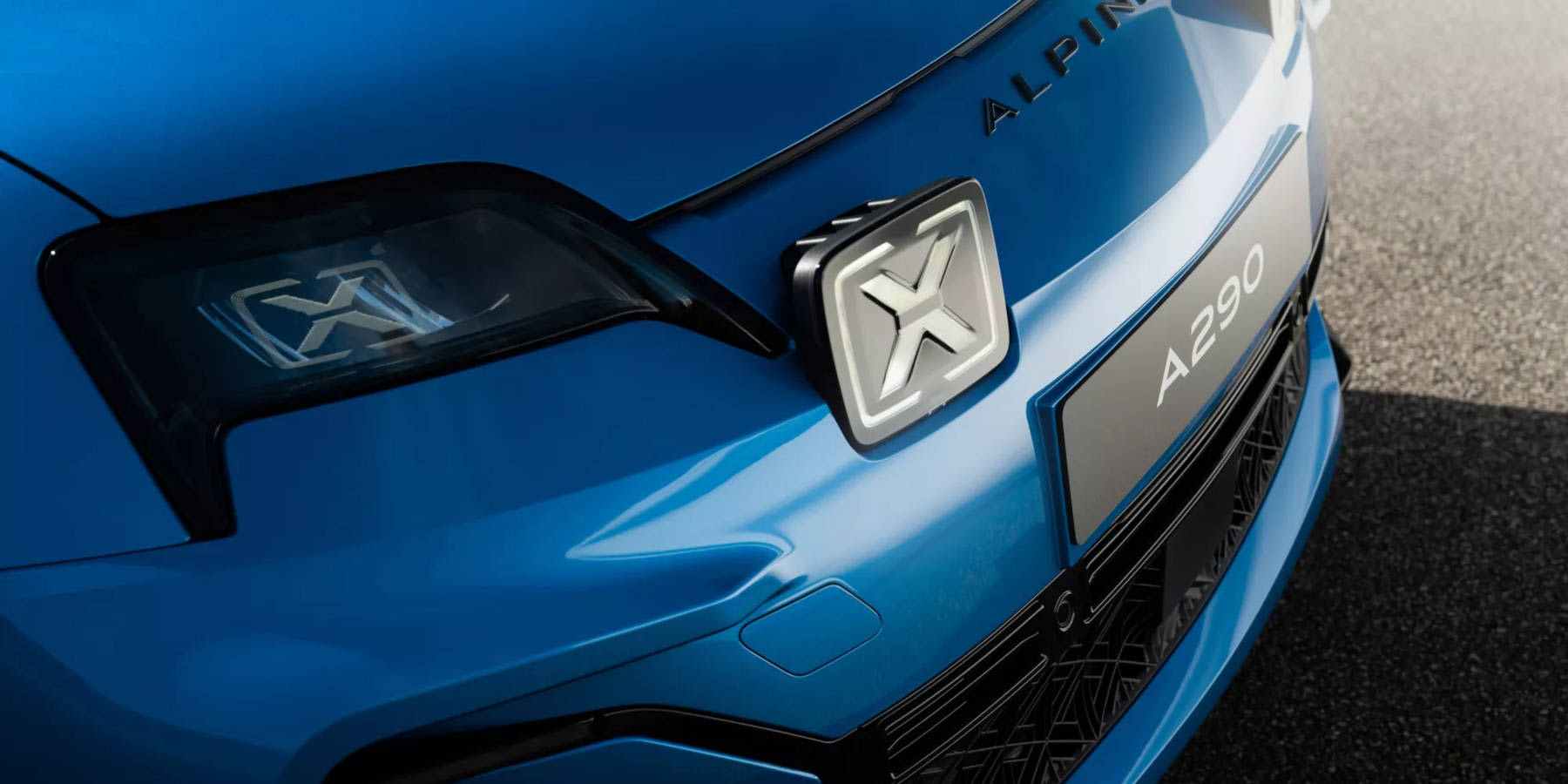 Alpine A290 Front Nahaufnahme