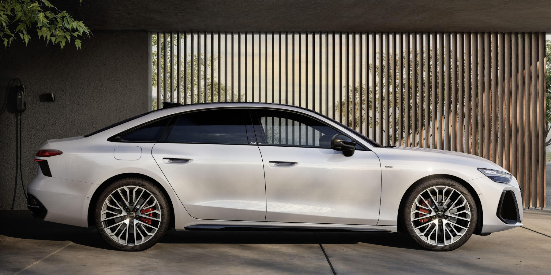 Audi A6 Limousine Plug-in-Hybrid Seite
