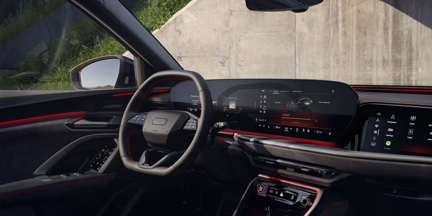 Audi Q5 Sportback e-hybrid Lenkrad