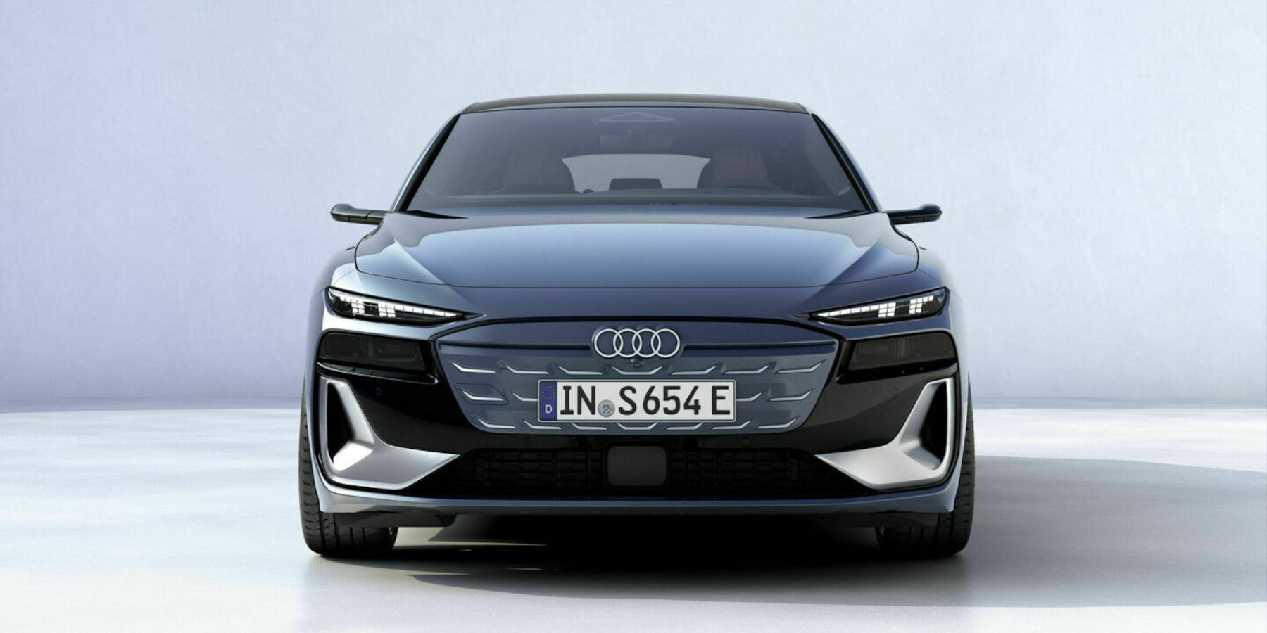 Audi S6 Avant e-tron Frontansicht Totale