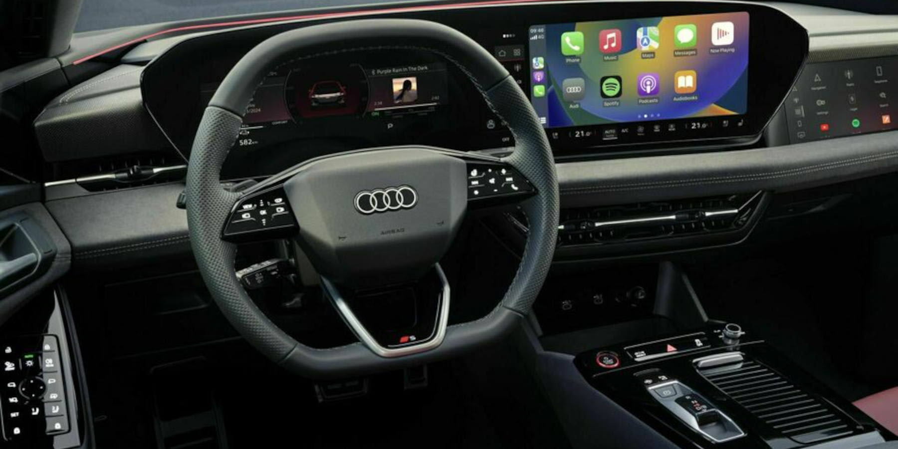 Audi S6 Avant e-tron Lenkrad