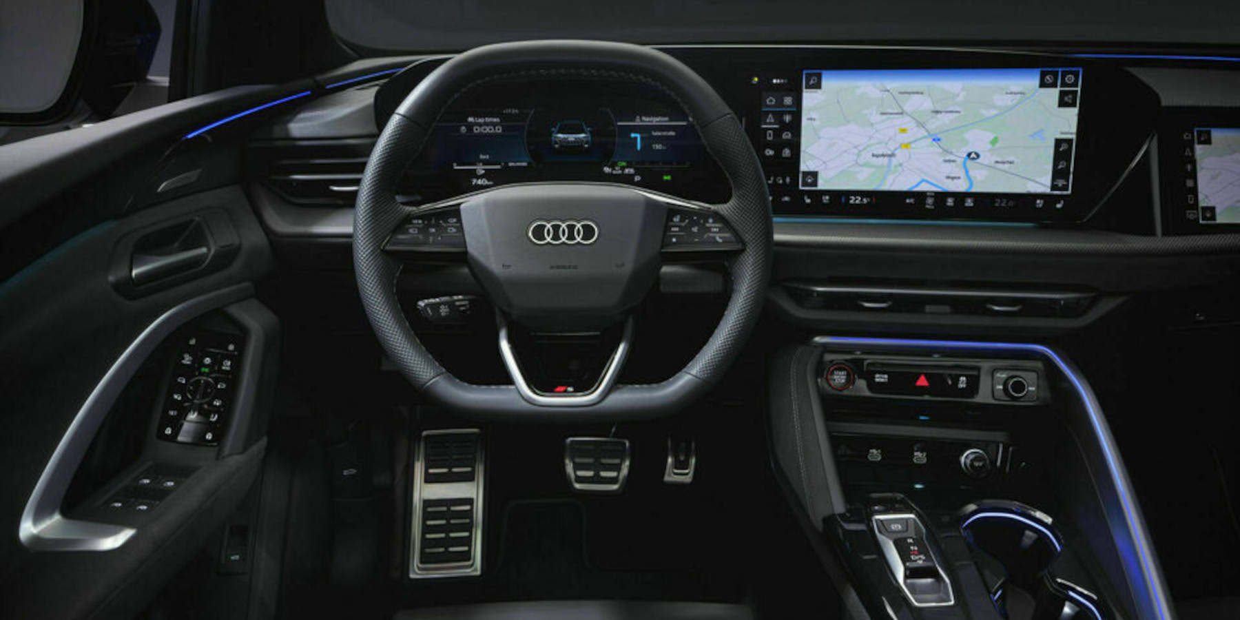 Audi SQ5 Innenraum Cockpit Übersicht