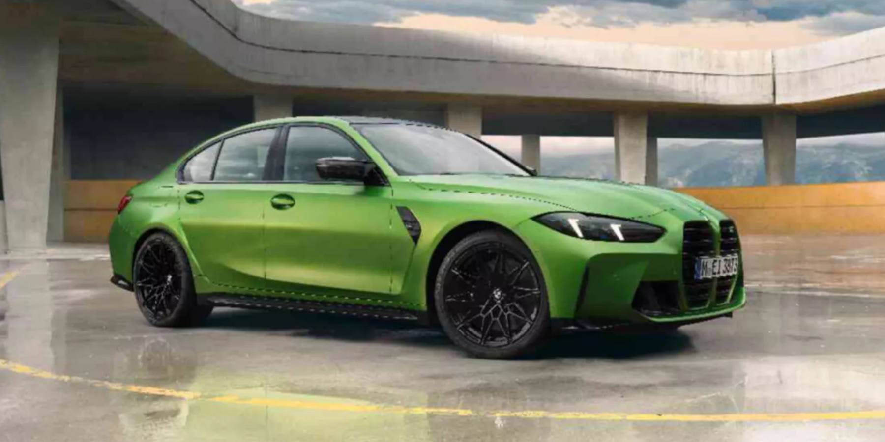 BMW M3 Limousine Frontansicht