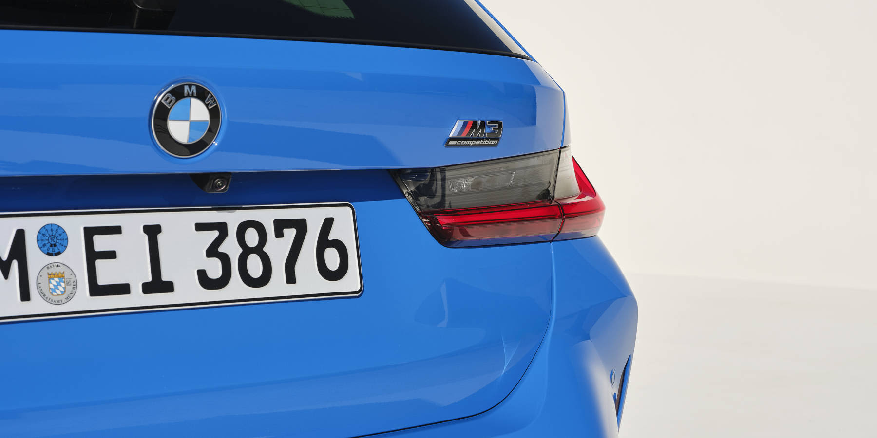 BMW M3 Touring Heckansicht Nahaufnahme