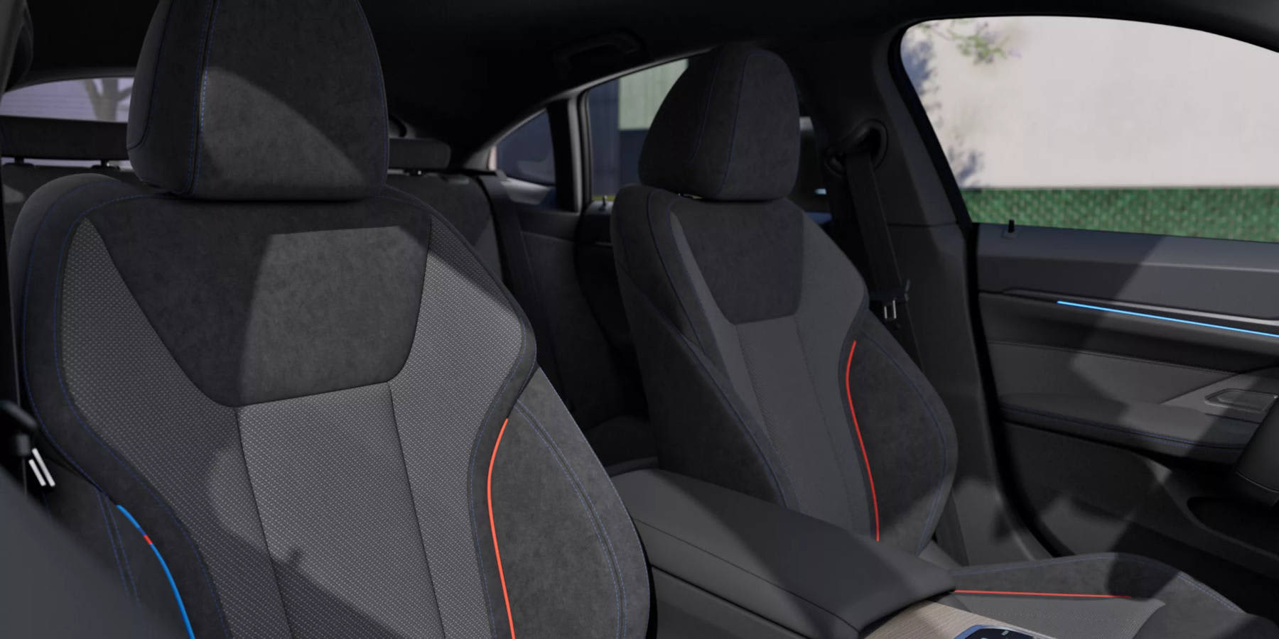 BMW i4 Innenraum Übersicht Sitze