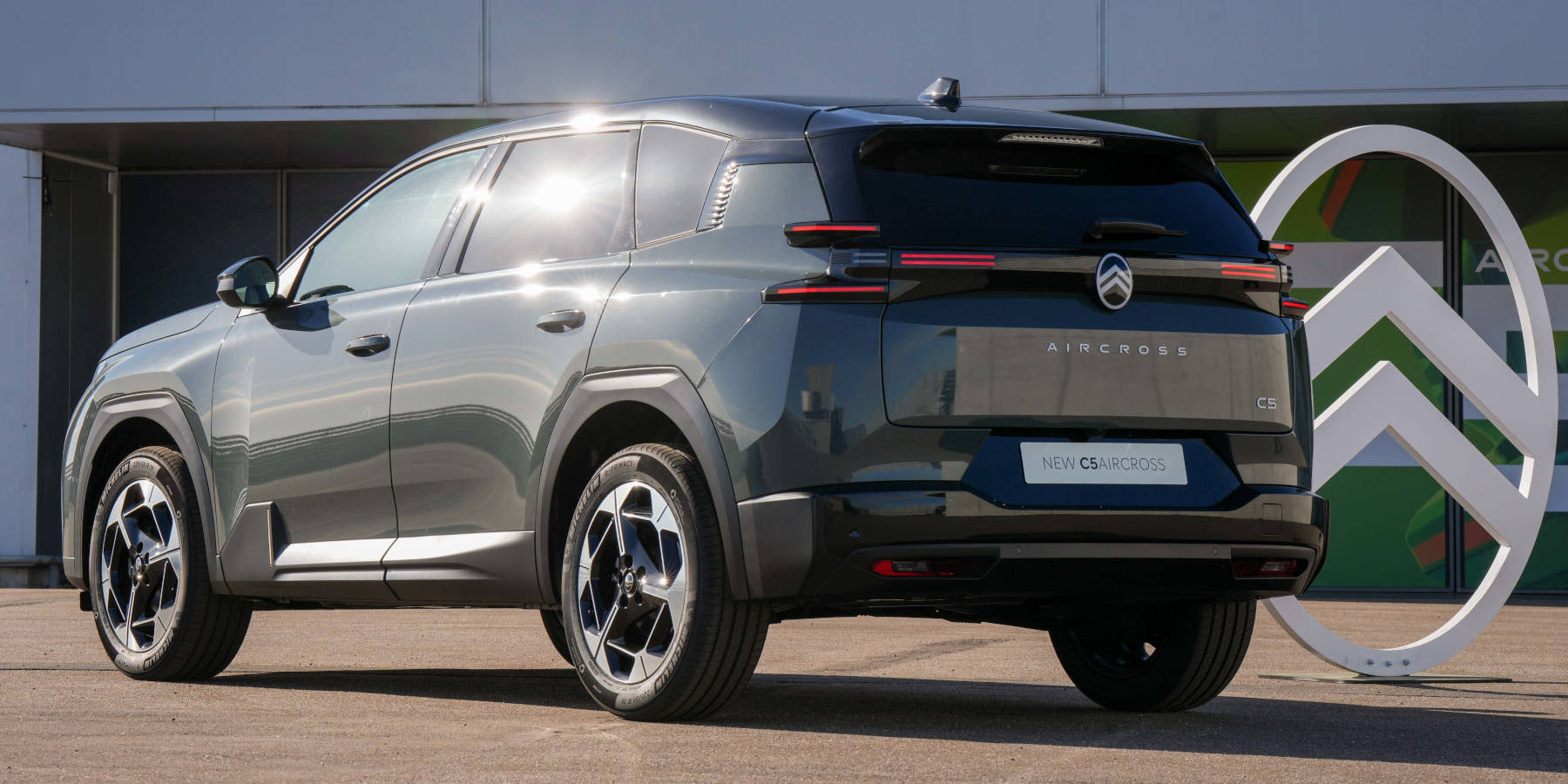 Citroen C5 Aircross Heck seitlich