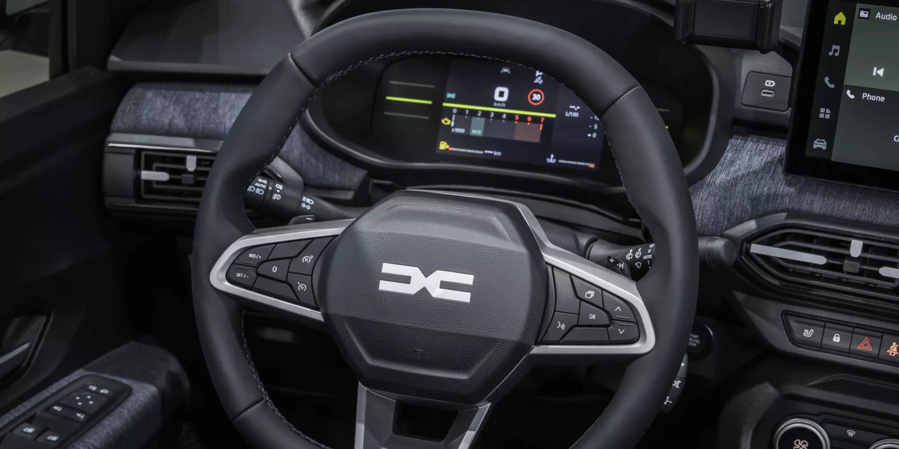 Dacia Sandero Innenraum Lenkrad