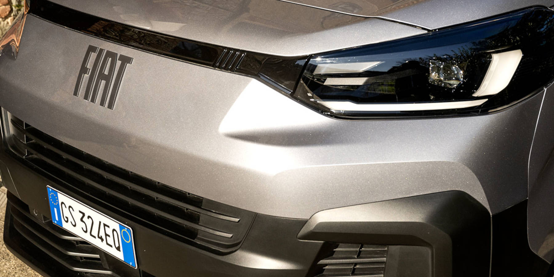 Fiat E-Scudo Kastenwagen Front Nahaufnahme