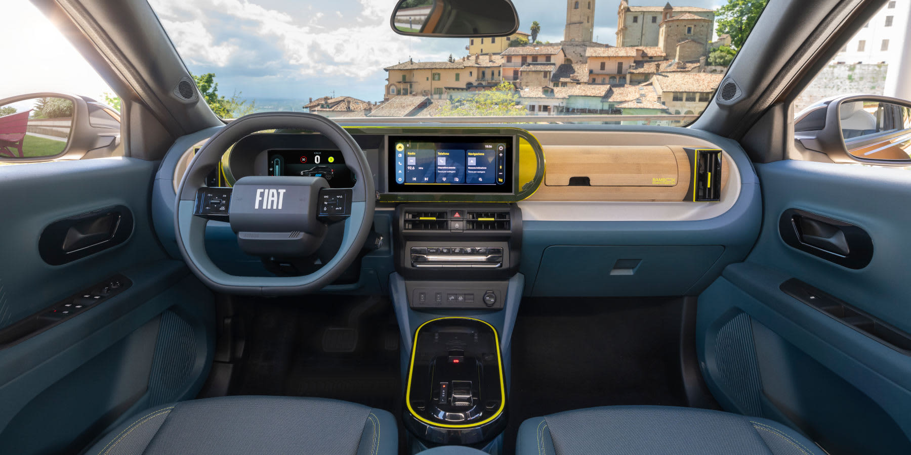 Fiat Grande Panda Hybrid Innenraum