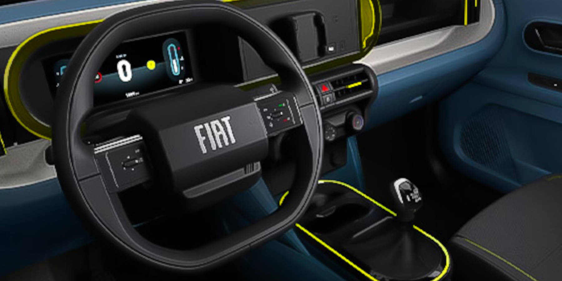 Fiat Grande Panda Innenraum Lenkrad