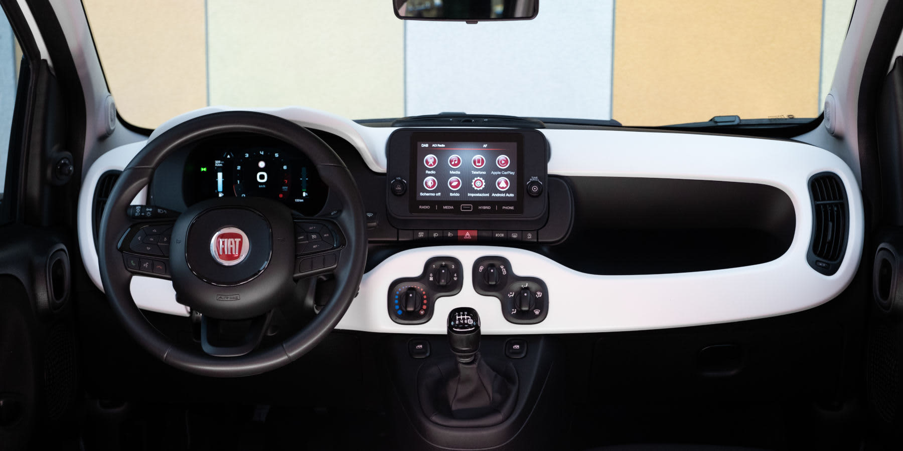 Fiat Pandina Innenraum Cockpit Lenkrad