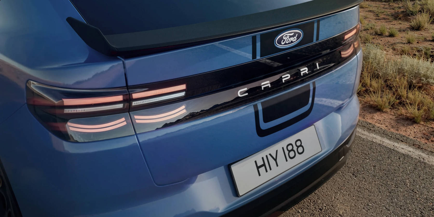 Ford Capri Heckansicht 