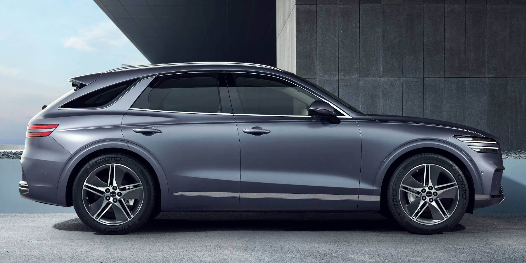 Genesis Electrified GV70 Seitenprofil