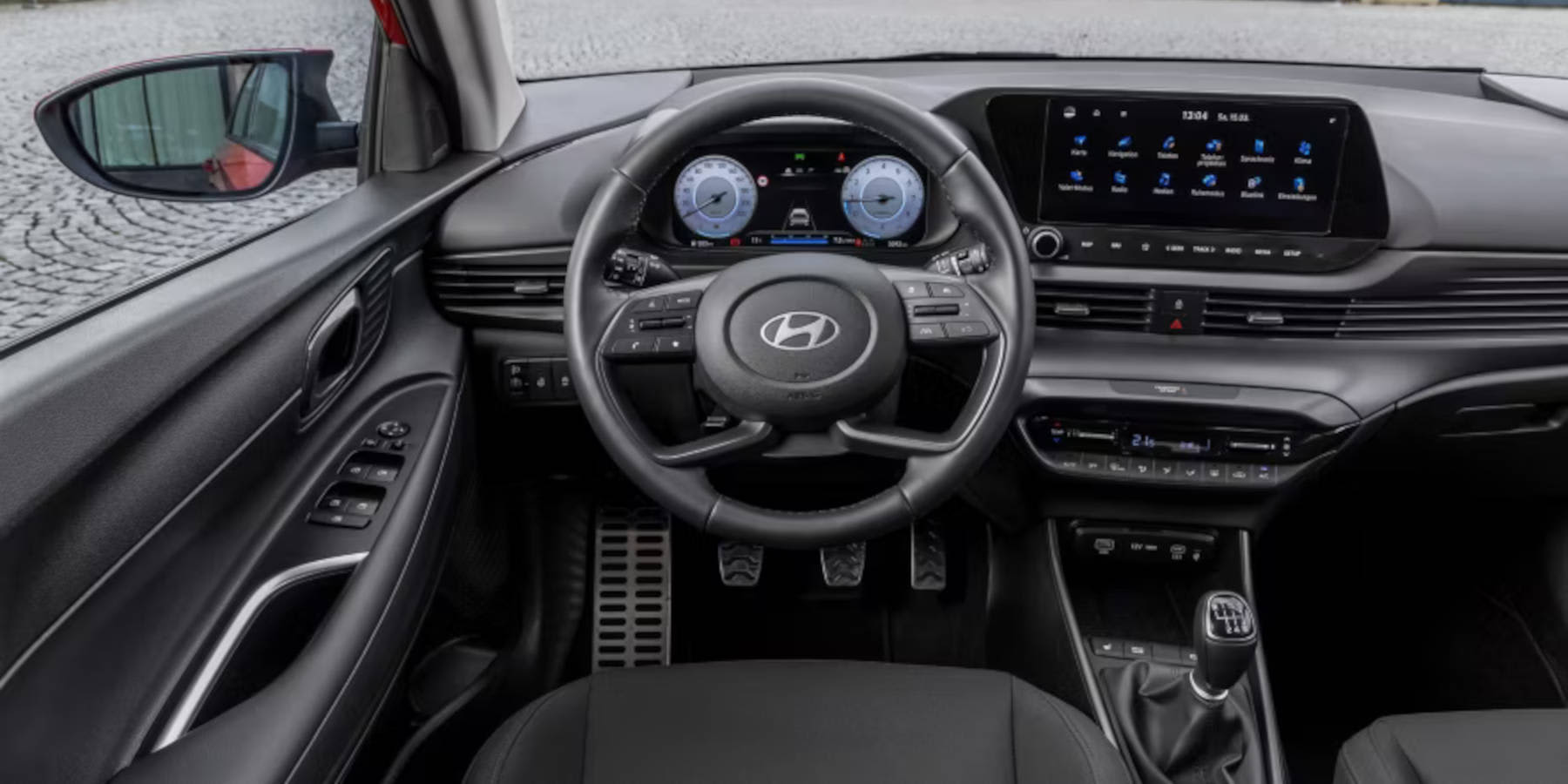 Hyundai Bayon Innenraum Übersicht Cockpit