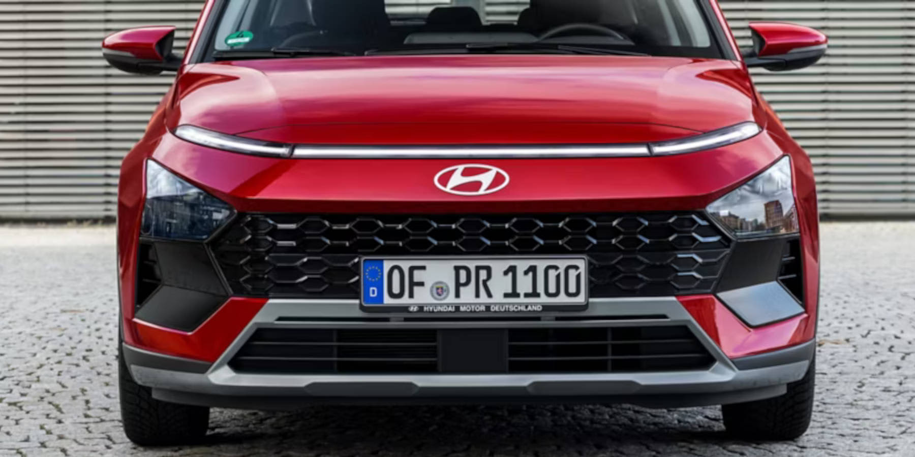 Hyundai Bayon Front Totale