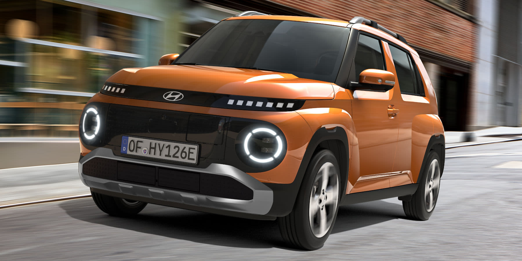 Hyundai Inster Modelljahr 2025 Front