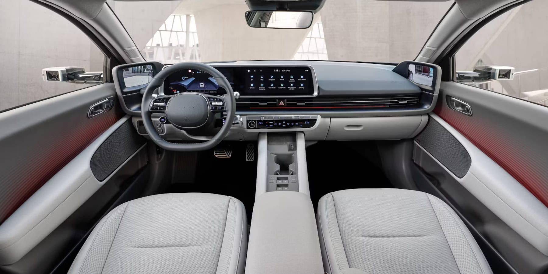 Hyundai Ioniq 6 Innenraum Übersicht Cockpit