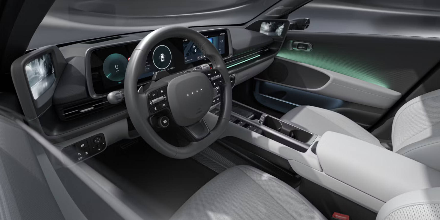 Hyundai Ioniq 6 Innenraum Übersicht Cockpit