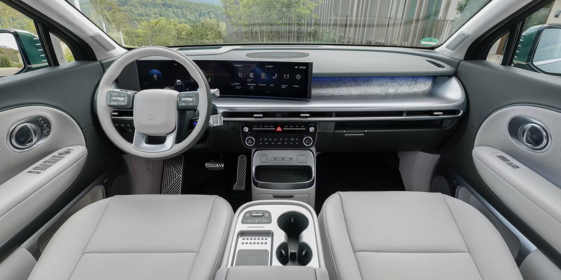 Hyundai Ioniq 9 Innenraum Übersicht Cockpit