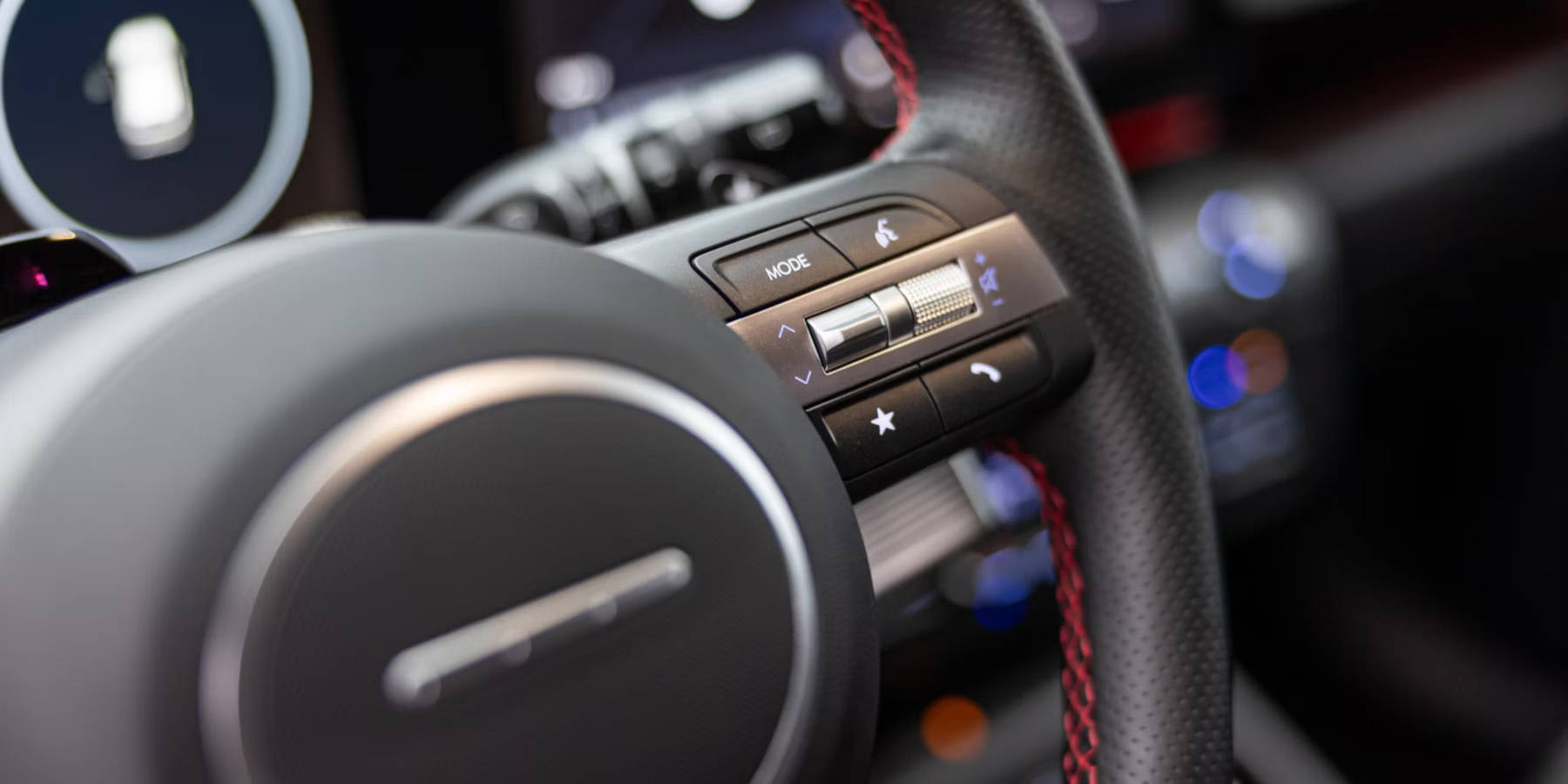 Hyundai Kona Hybrid Innenraum Lenkrad