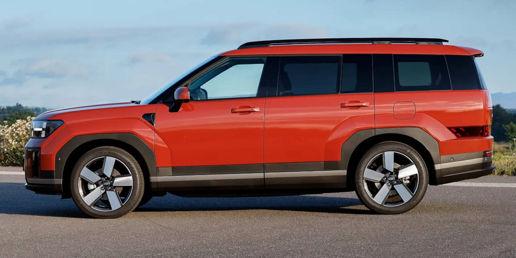 Hyundai Santa Fe Plug-in-Hybrid Seitenansicht