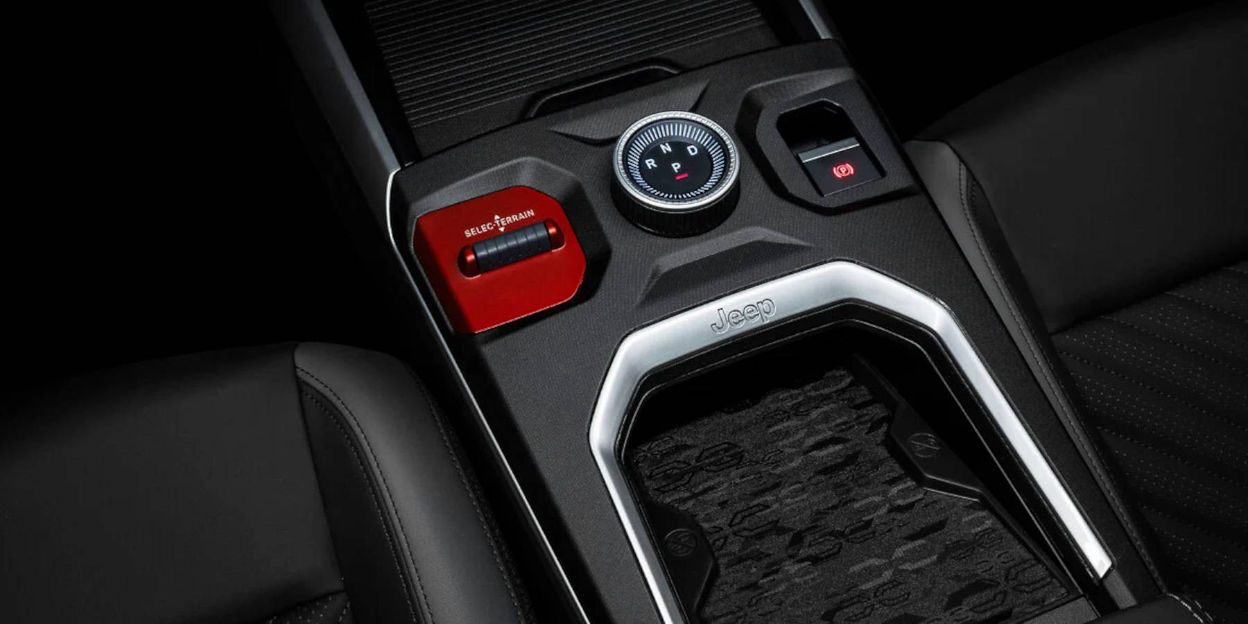 Jeep Compass Elektro Innenraum Konsole