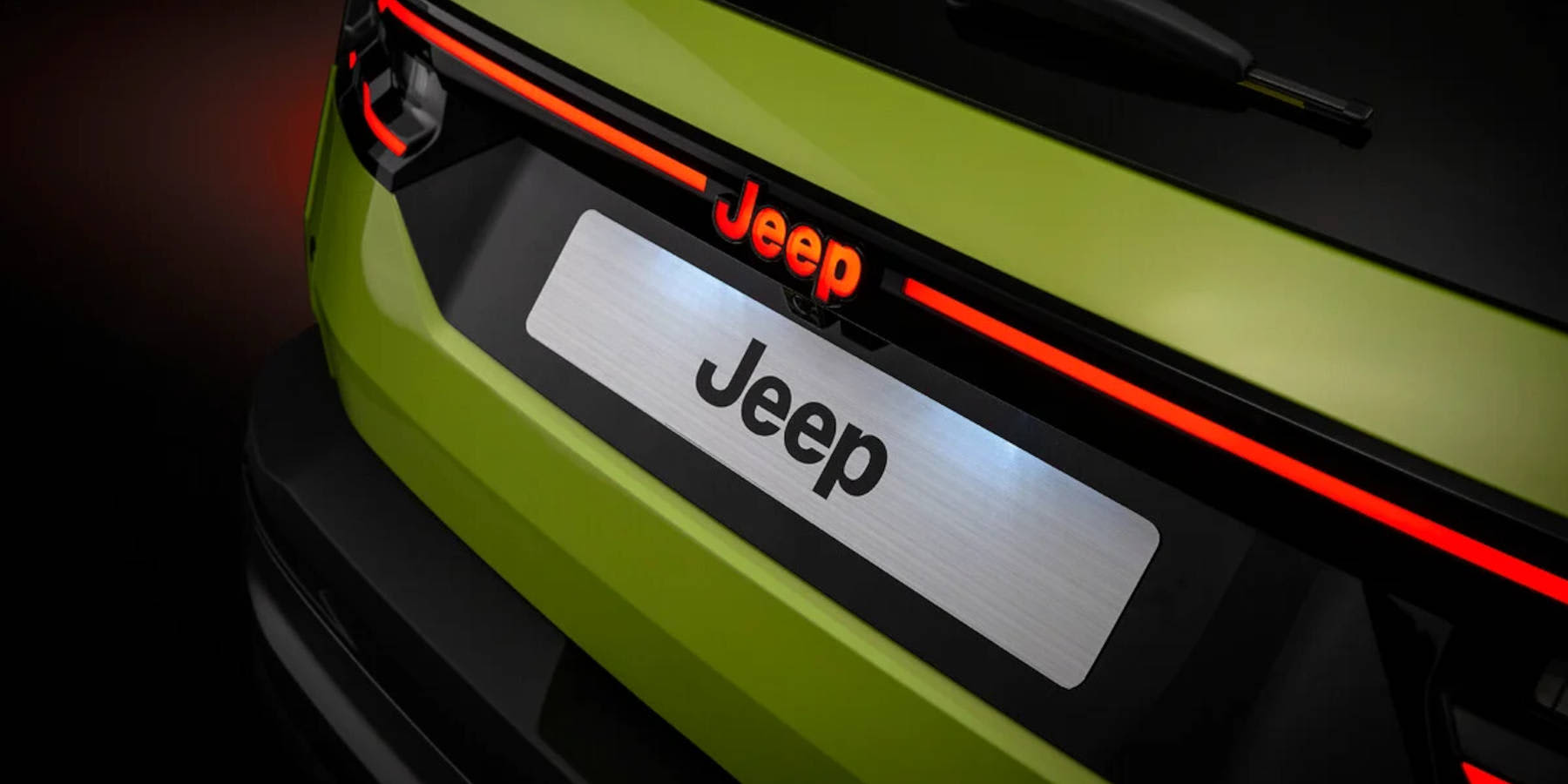 Jeep Compass Elektro Heck Beleuchtung