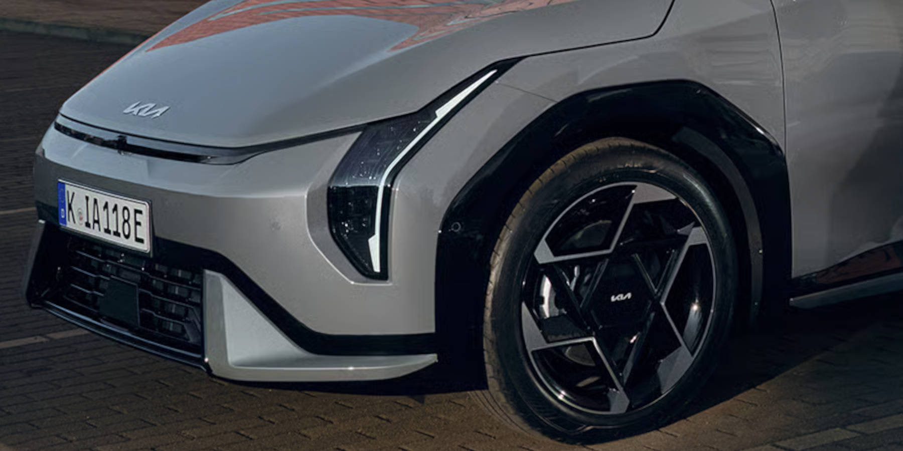 Kia EV4 Fastback Front Nahaufnahme