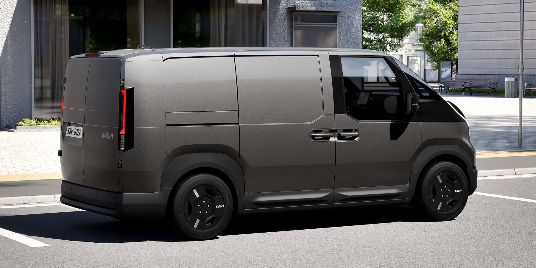 Kia PV5 Cargo Seitenansicht