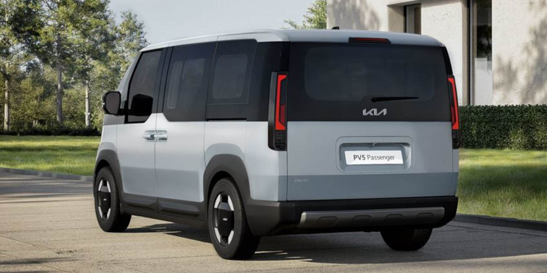 Kia PV5 Passenger Heckansicht