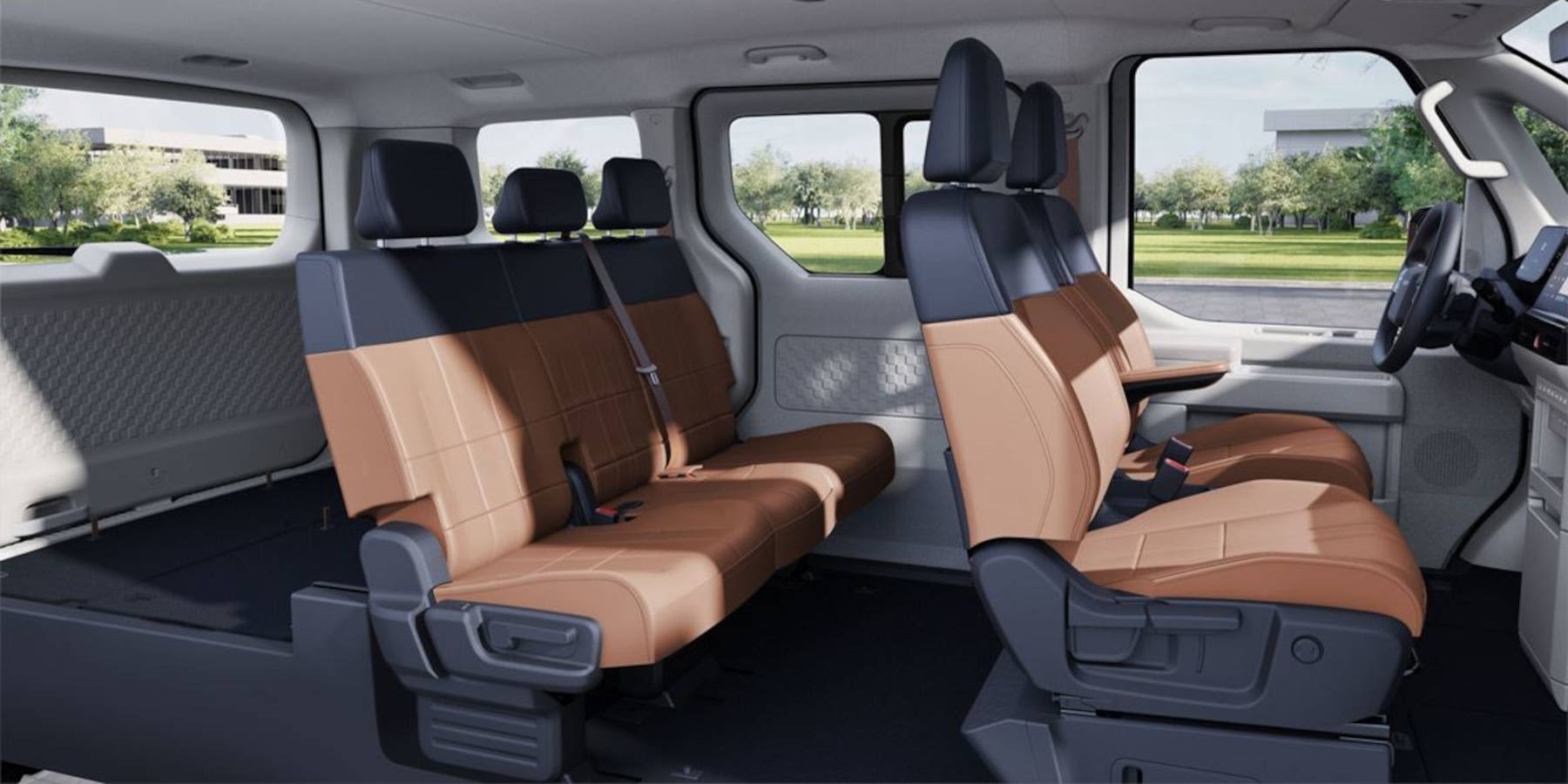 Kia PV5 Passenger Innenraum Übersicht