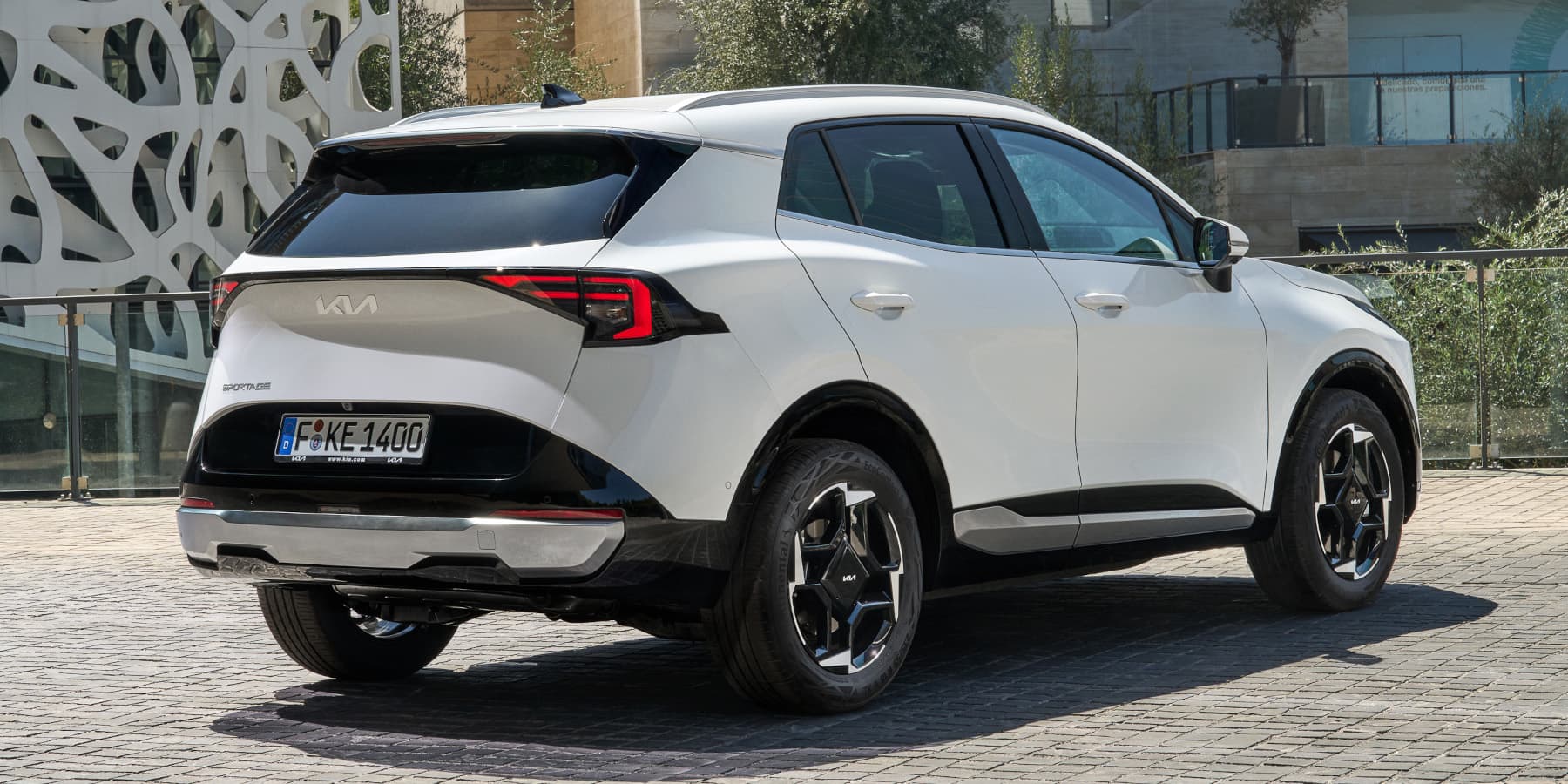 Kia Sportage Modelljahr 2026 Heck seitlich
