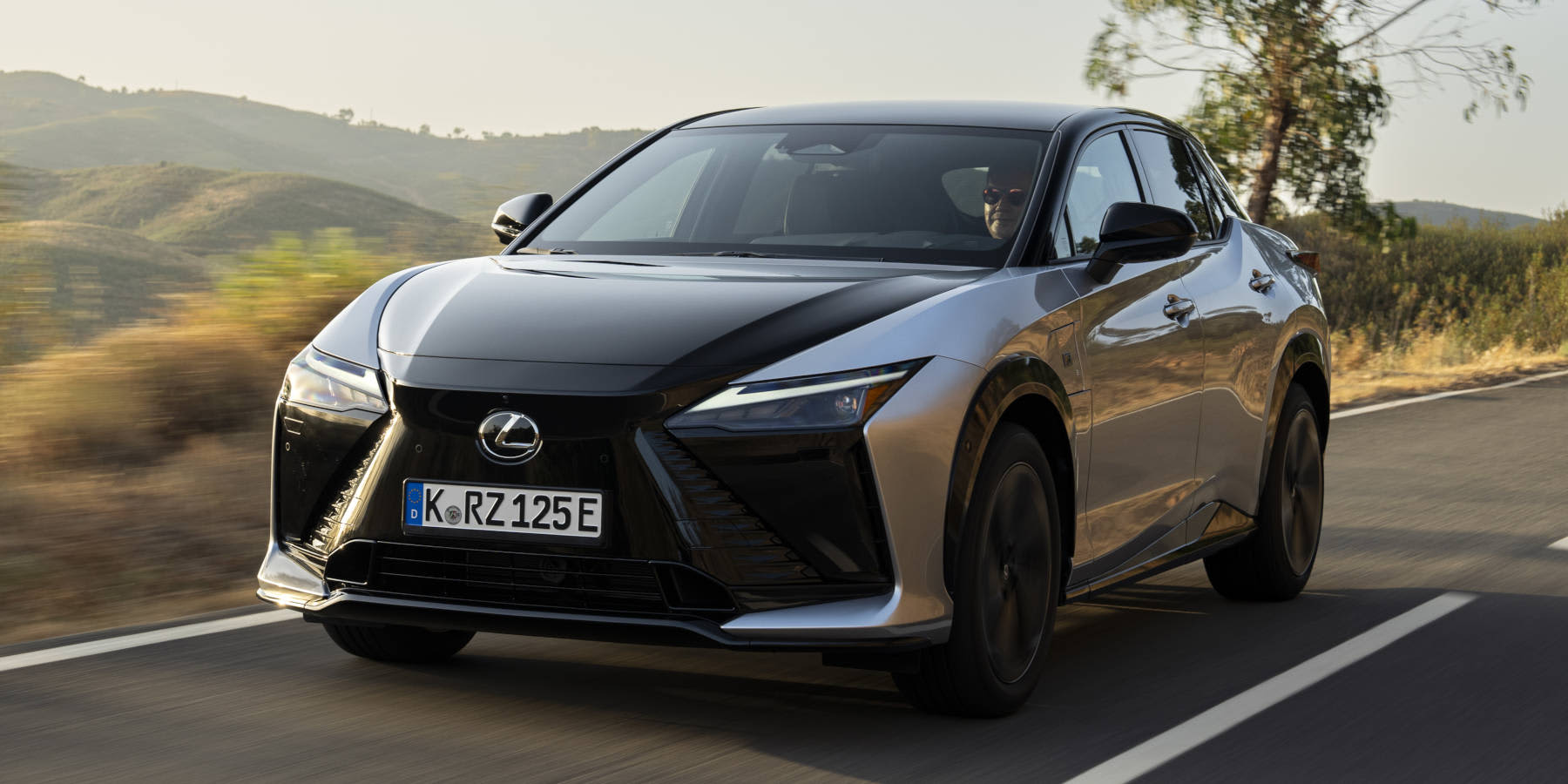 Lexus RZ seitliche Frontansicht