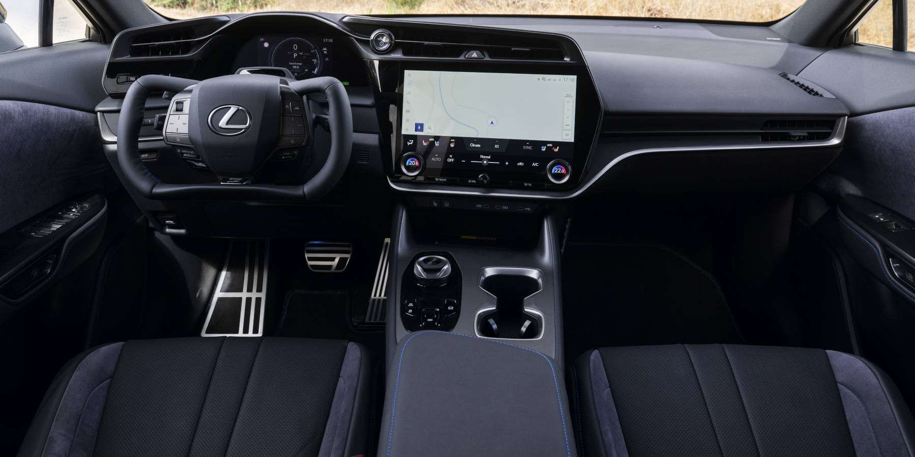 Lexus RZ Innenraum Cockpit