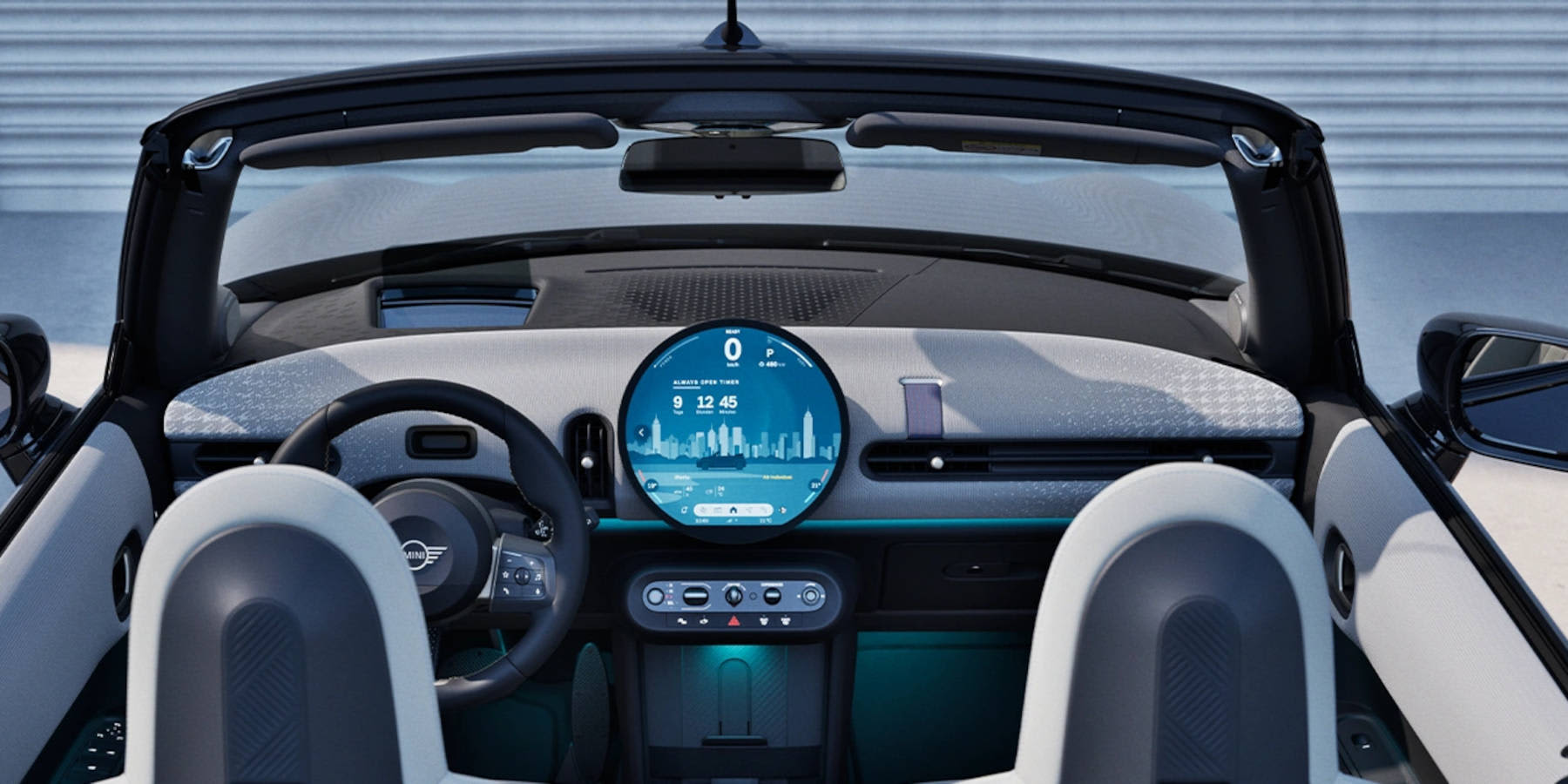 MINI Cooper Cabrio Innenraum Übersicht