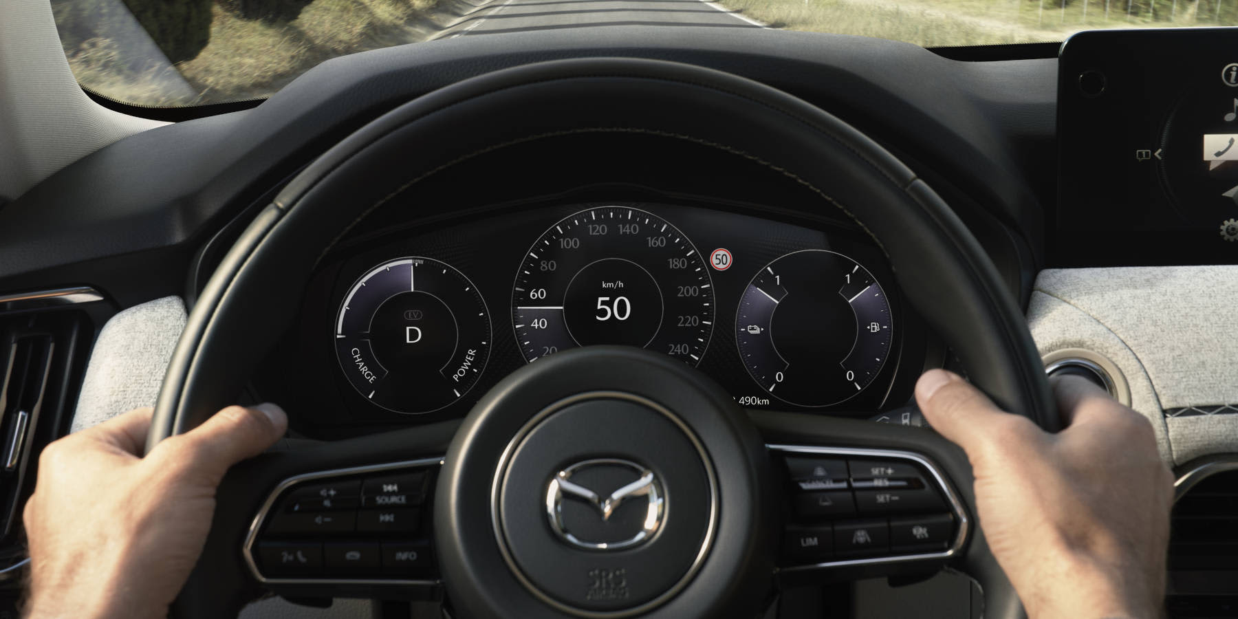 Mazda CX-80 Plug-in-Hybrid Lenkrad