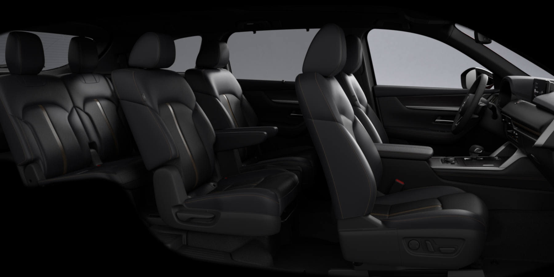 Mazda CX-80 Innenraum Übersicht Sitze