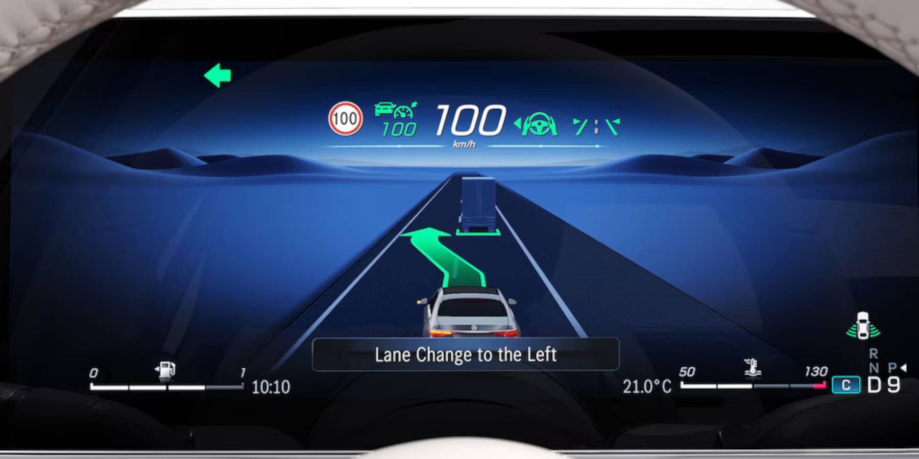 Mercedes S-Klasse Übersicht Innenraum Kombiinstrument