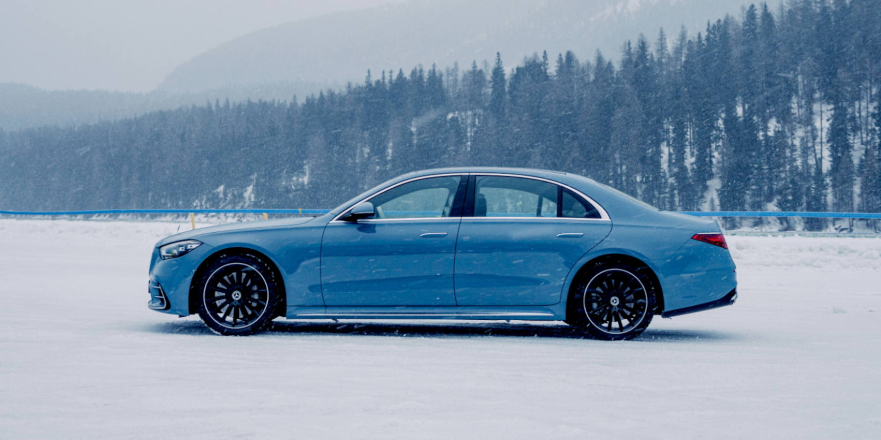 Mercedes S-Klasse Seitenansicht