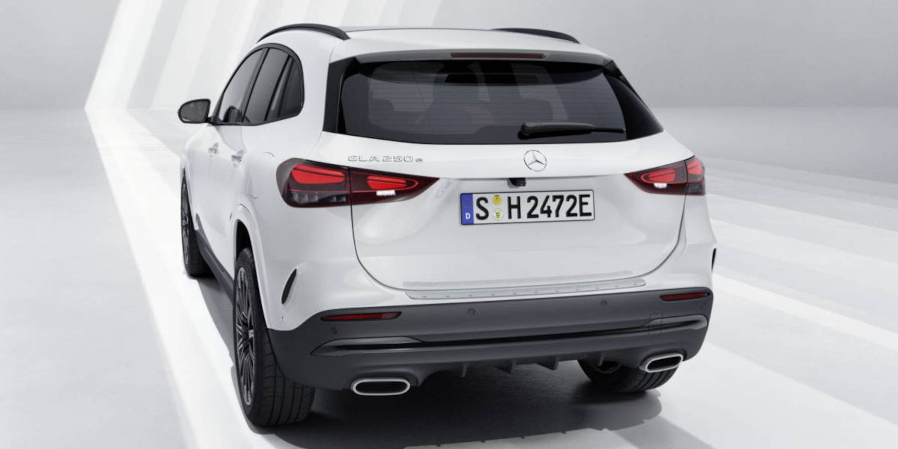 Mercedes-Benz GLA Heckansicht