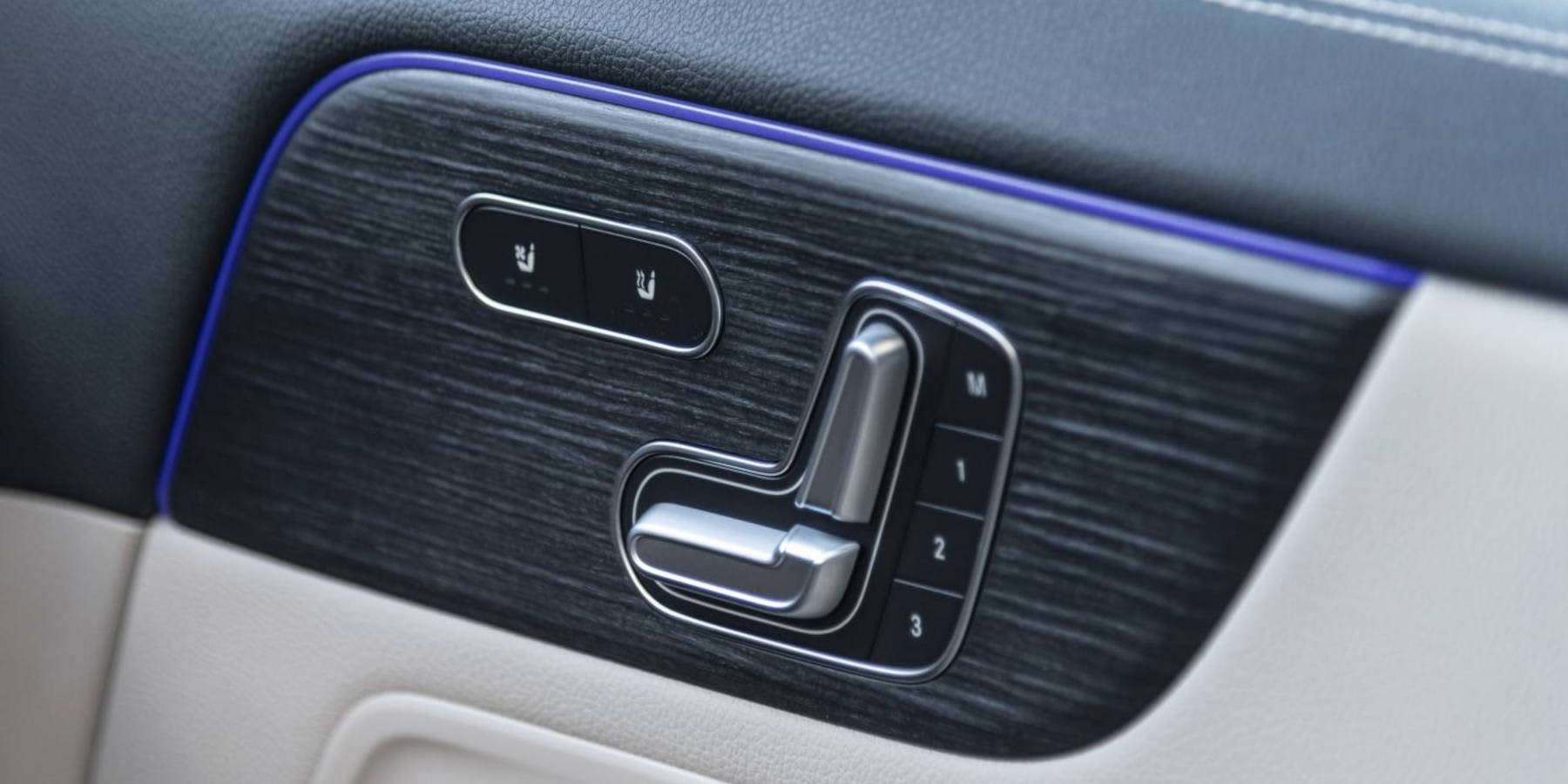 Mercedes GLA Bedienelemente für den Sitz