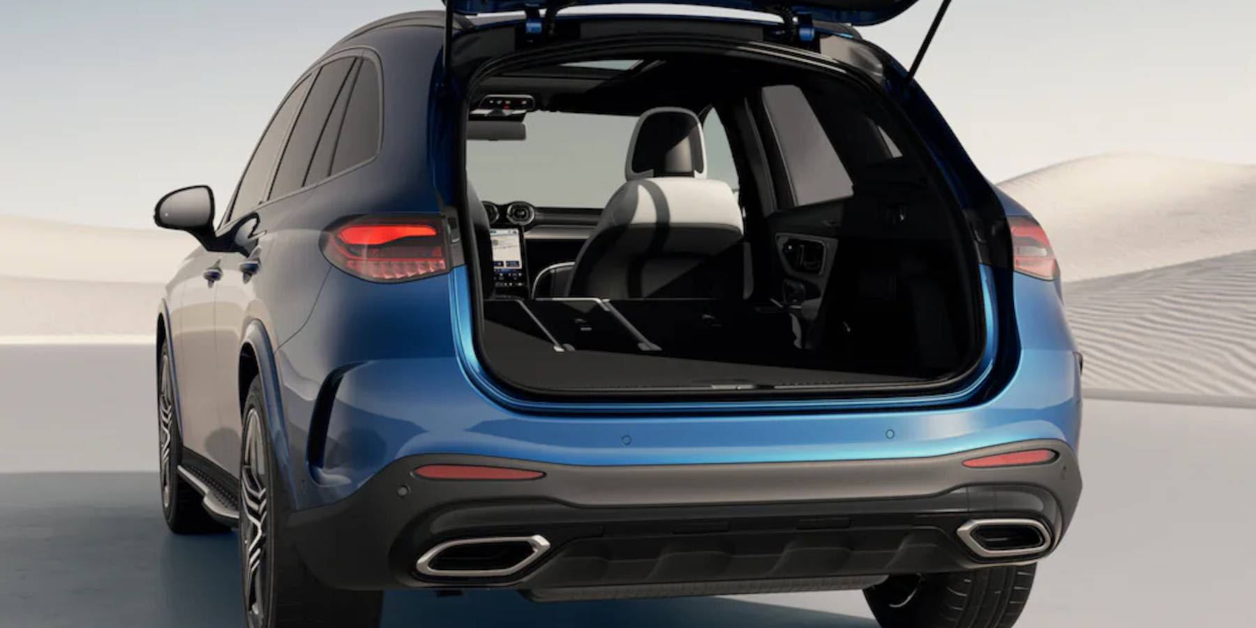 Mercedes GLC Plug-in-Hybrid Heck Kofferraum